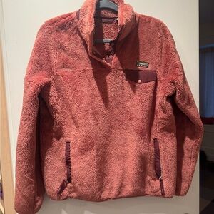 L.L. Bean Women's Coral Fleece Pullover